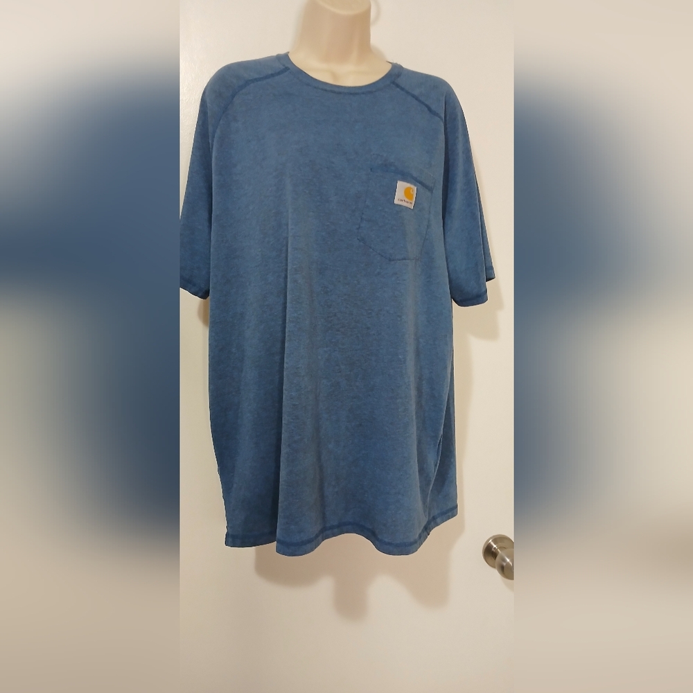 Carhartt Heather Blue Short Sleeve Tee